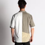 パネル切り替え半袖シャツ | NICOLE | 詳細画像2