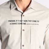 プリント入りカラーシャツ | NICOLE | 詳細画像10 