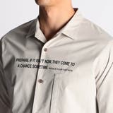 プリント入りカラーシャツ | NICOLE | 詳細画像4 