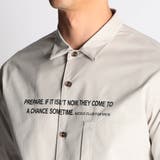 プリント入りカラーシャツ | NICOLE | 詳細画像5 