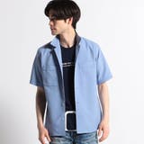 64サックス | リフラックス×カルキュロウェザー半袖シャツ | NICOLE OUTLET