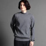 29グレー | ワイドリブ モックネックニット | NICOLE