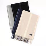 カシミヤブレンド チェックマフラー | NICOLE | 詳細画像4 