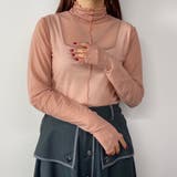 18ベージュ | シアーメッシュタートルインナー | NICOLE