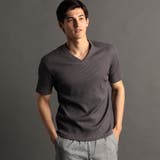 ブライトテレコ VネックTシャツ | NICOLE | 詳細画像1 