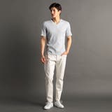 ブライトテレコ VネックTシャツ | NICOLE | 詳細画像3 