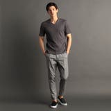 ブライトテレコ VネックTシャツ | NICOLE | 詳細画像4 