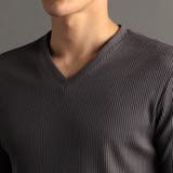 ブライトテレコ VネックTシャツ | NICOLE | 詳細画像9 