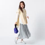 洗えるヴィンテージサテンスカート | NICOLE | 詳細画像3 