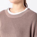 アゼ編みポンチョベスト | NICOLE | 詳細画像7 