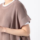 アゼ編みポンチョベスト | NICOLE | 詳細画像8 