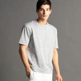 19ライトグレー | メランジジャカード Tシャツ | NICOLE