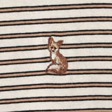 キツネ刺繍リンガーロンTEE | NICOLE | 詳細画像11