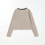 キツネ刺繍リンガーロンTEE | NICOLE | 詳細画像7
