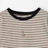 キツネ刺繍リンガーロンTEE | NICOLE | 詳細画像8