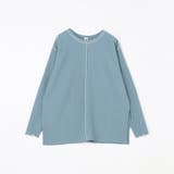 60ブルー | 配色シアーBIGロンTEE | NICOLE