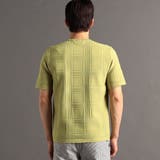 シャドーチェック ニットTシャツ | NICOLE | 詳細画像9 