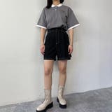 バイカラーポロシャツ | NICOLE | 詳細画像13