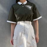 40グリーン | バイカラーポロシャツ | NICOLE