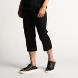 49ブラック | 【NICOLE SPORTS】ＴＣシャンブレーツイルクロップドパンツ | NICOLE
