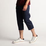 67ネイビー | 【NICOLE SPORTS】ＴＣシャンブレーツイルクロップドパンツ | NICOLE