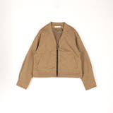 VネックZIPブルゾン | NICOLE | 詳細画像2 