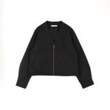 VネックZIPブルゾン | NICOLE | 詳細画像3 