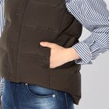 撥水フード付きダウンベスト | NICOLE | 詳細画像12