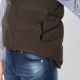 撥水フード付きダウンベスト | NICOLE | 詳細画像13