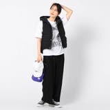 撥水フード付きダウンベスト | NICOLE | 詳細画像4