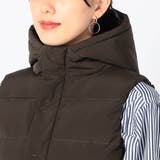 撥水フード付きダウンベスト | NICOLE | 詳細画像9