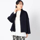 モッサ風 コクーンショートジャケット | NICOLE | 詳細画像1