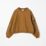 15キャメル | 【Dickies】 裏起毛ミリタリー風プルオーバー | NICOLE