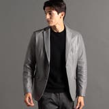 29グレー | シープレザー テーラードジャケット | NICOLE