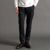 67ネイビー | DELEGANT ダブルニット セットアップパンツ | NICOLE