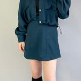 40グリーン | ツイルラップキュロット | NICOLE