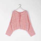 透かし編みリボンカーディガン | NICOLE | 詳細画像2 