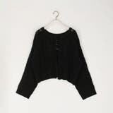 透かし編みリボンカーディガン | NICOLE | 詳細画像4 