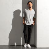 【RIELABO】チドリ柄ＶネックTシャツ | NICOLE | 詳細画像3 