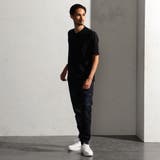 【RIELABO】チドリ柄ＶネックTシャツ | NICOLE | 詳細画像4 