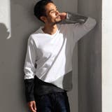 【RIELABO】パネル切り替えＶネックカットソー | NICOLE | 詳細画像16 