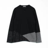 【RIELABO】パネル切り替えＶネックカットソー | NICOLE | 詳細画像8 