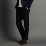 67ネイビー | ラッセルジャカードボンディングパンツ | NICOLE