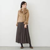 スエードボンディング ファー付きライダース | NICOLE | 詳細画像19 