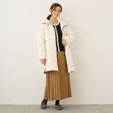 エンボス加工 シームレスダウン ロングコート／タフタ | NICOLE | 詳細画像21 