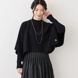 ニットスヌードポンチョ アンサンブル | NICOLE | 詳細画像1 