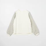 袖チェックプルオーバー | NICOLE | 詳細画像2 