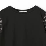 袖チェックプルオーバー | NICOLE | 詳細画像6 