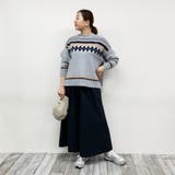 ジャガード 総柄ニット | NICOLE | 詳細画像14