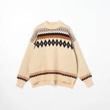 ジャガード 総柄ニット | NICOLE | 詳細画像2